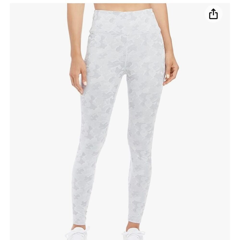 Danskin Women's Light Gray Patterned Leggings
